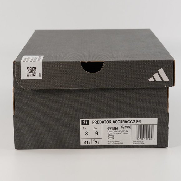 Adidas Men\'s Predator Accuracy.2 FG Soccer Cleats GW4586 Multi-Size main image 7